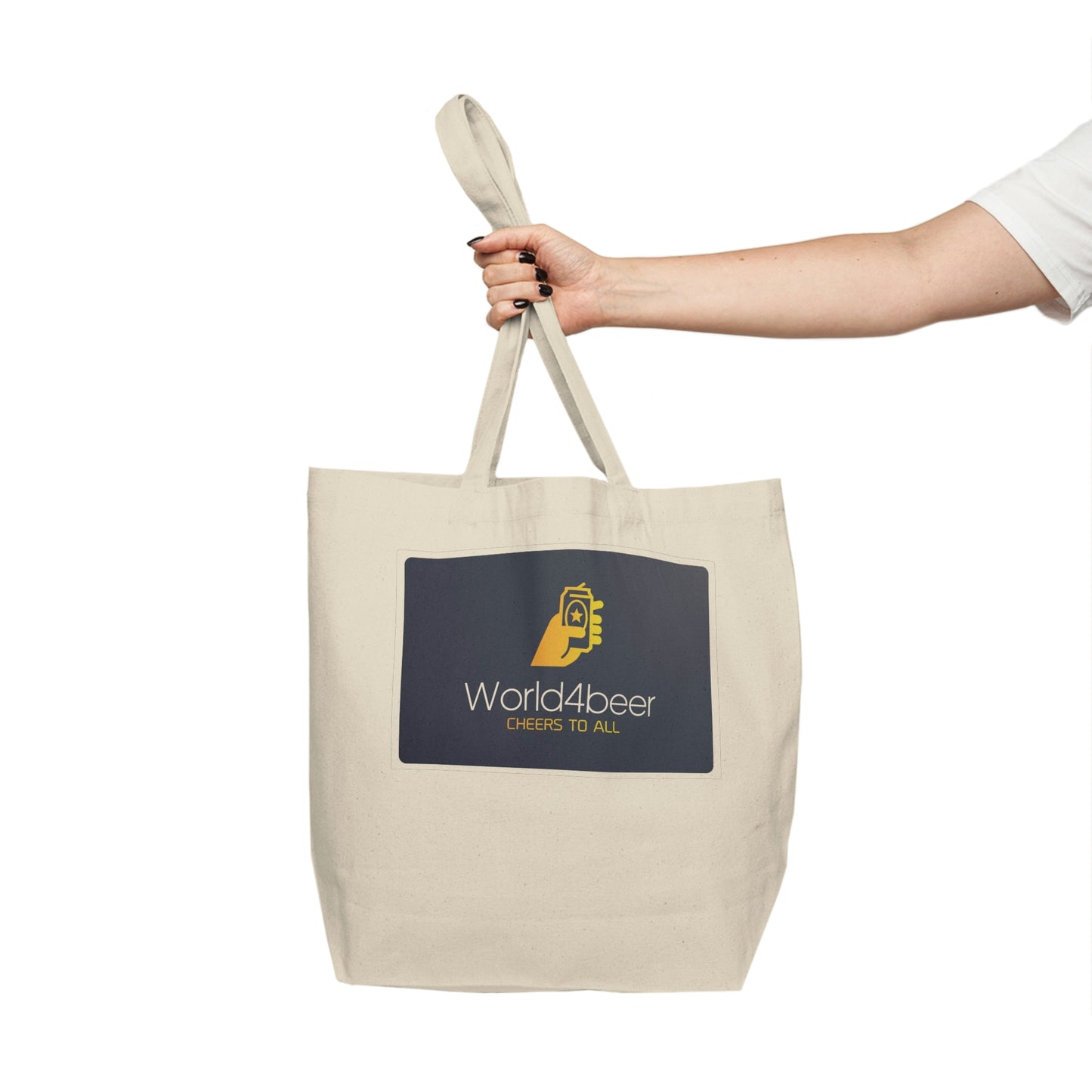 Canvas Shopping Tote