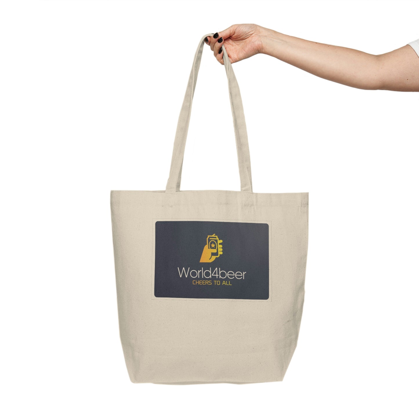 Canvas Shopping Tote